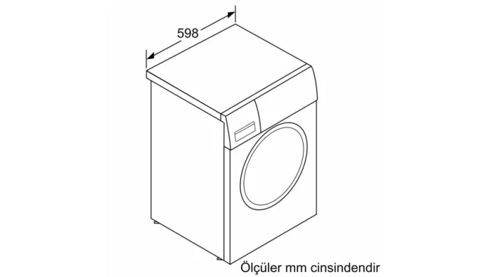 Serie 4 Çamaşır Makinesi 9 kg 1400 dev./dak. - Görsel 9